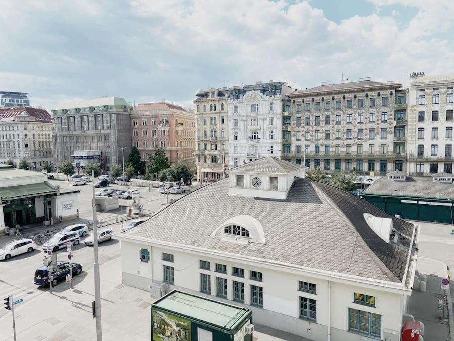 Stylish Designer Apartment At The Center Of Vienna Naschmarkt Eksteriør bilde
