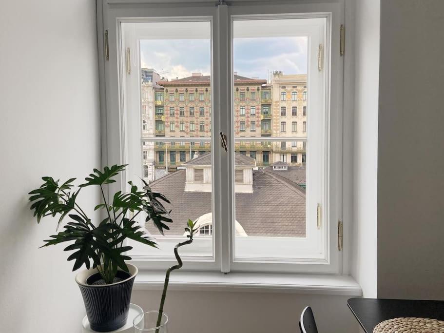 Stylish Designer Apartment At The Center Of Vienna Naschmarkt Eksteriør bilde